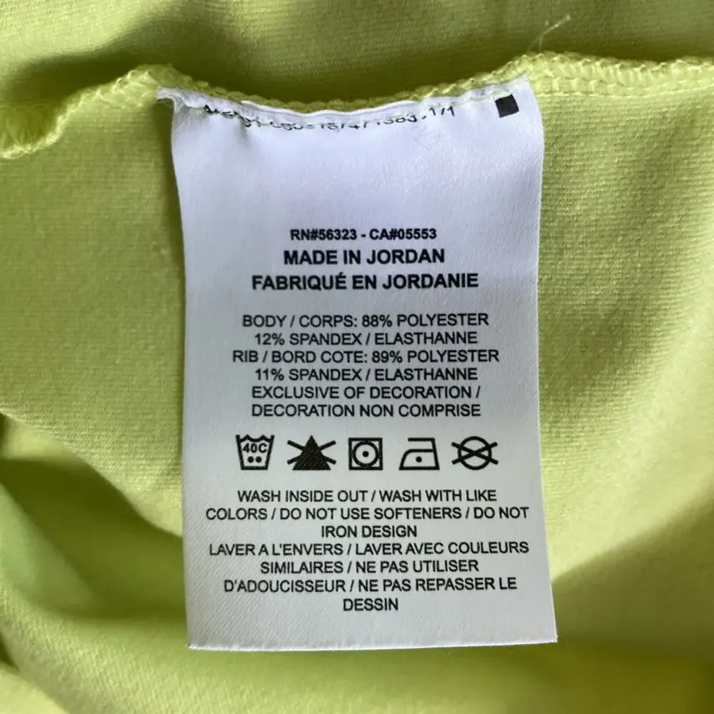 NIKE Tokyo Olympics Pullover Womens Sz Small Green 2020 Athleisure Quarterzip